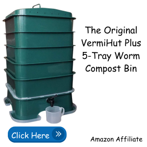 The Original VermiHut Plus 5-Tray Worm Compost Bin