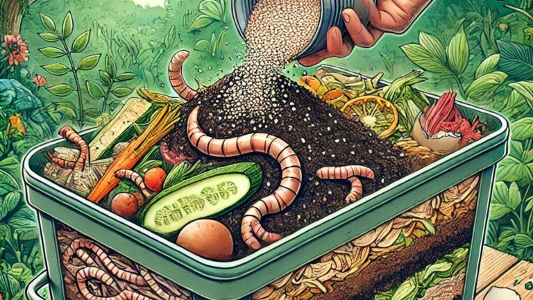 Using Ground Eggshells in Your Worm Bin