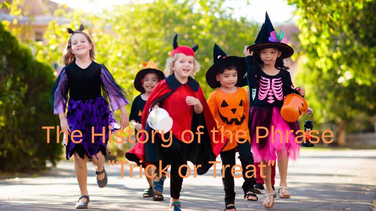 The History of the Phrase Trick or Treat