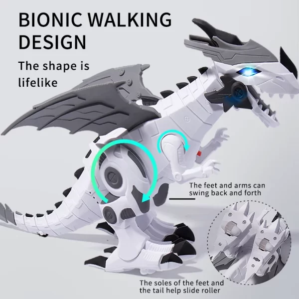 H5898dfb4e35f4edb8b5835430ce01379C.webp Children Dinosaurs Electric Toy Kids Educational Interactive Cool Lighting Dinosaur Animals Robot Toys For Boy - AliExpress 26