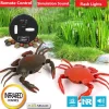 Smart Intelligent RC Robot crab With eye flash light simulation sound crab Model high simulation crab design classic crab - AliExpress 26