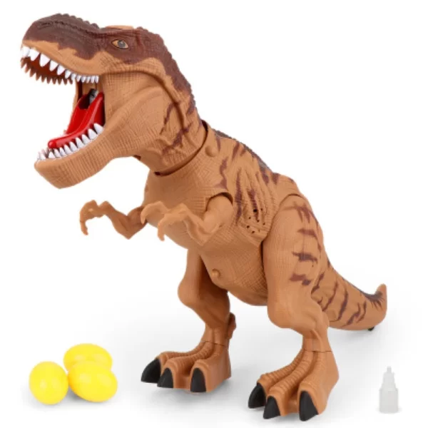 Hef3cdade5f7d4cffac521171b8b4b9a1W.webp Walking Electric Dinosaur Robot 47CM Water Spray Profection Walk Lay Egg Make Sound Effect With Light Walking Dinosaur - AliExpress 26